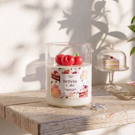 Birthday Cake - Jewelry Candle