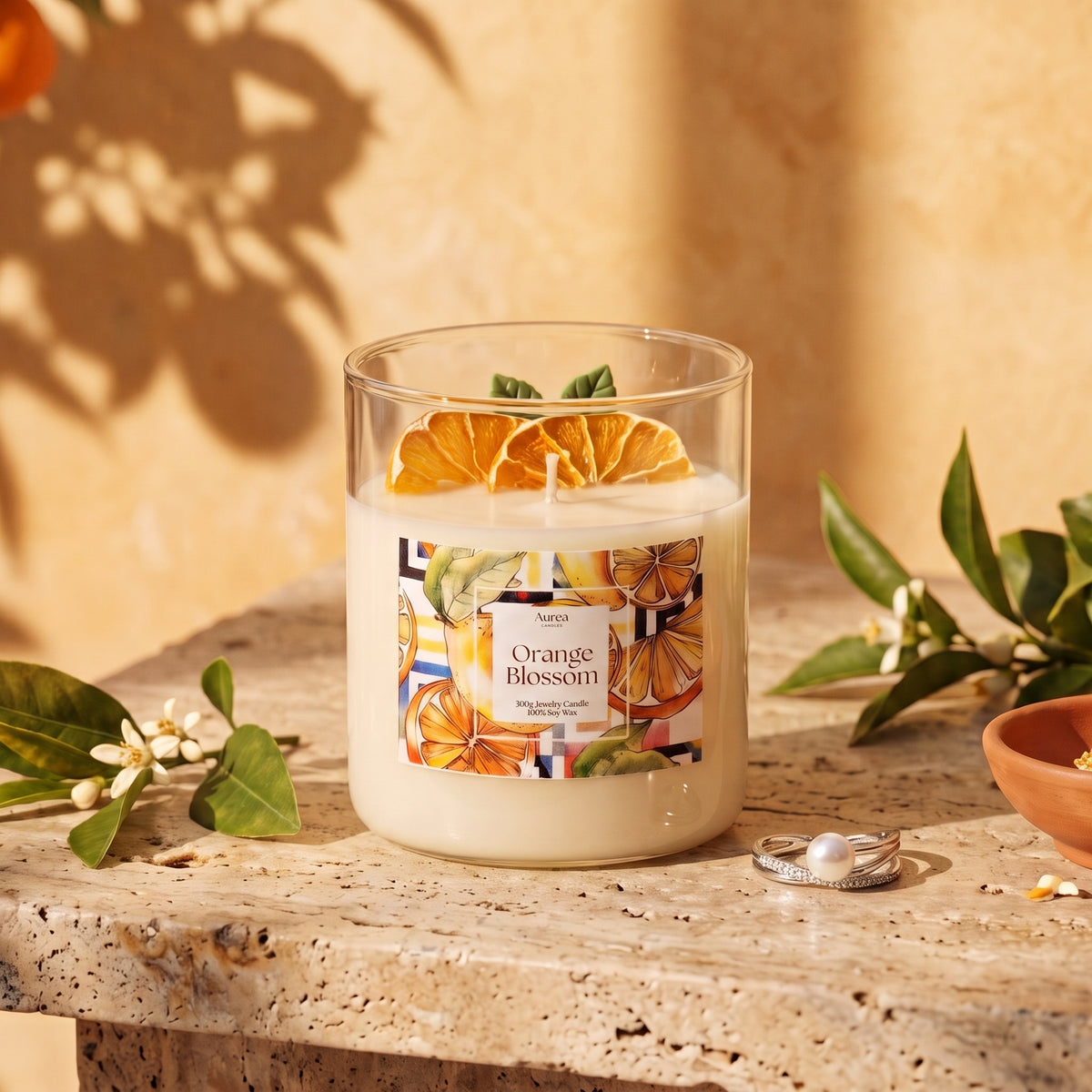 Orange Blossom - Jewelry Candle