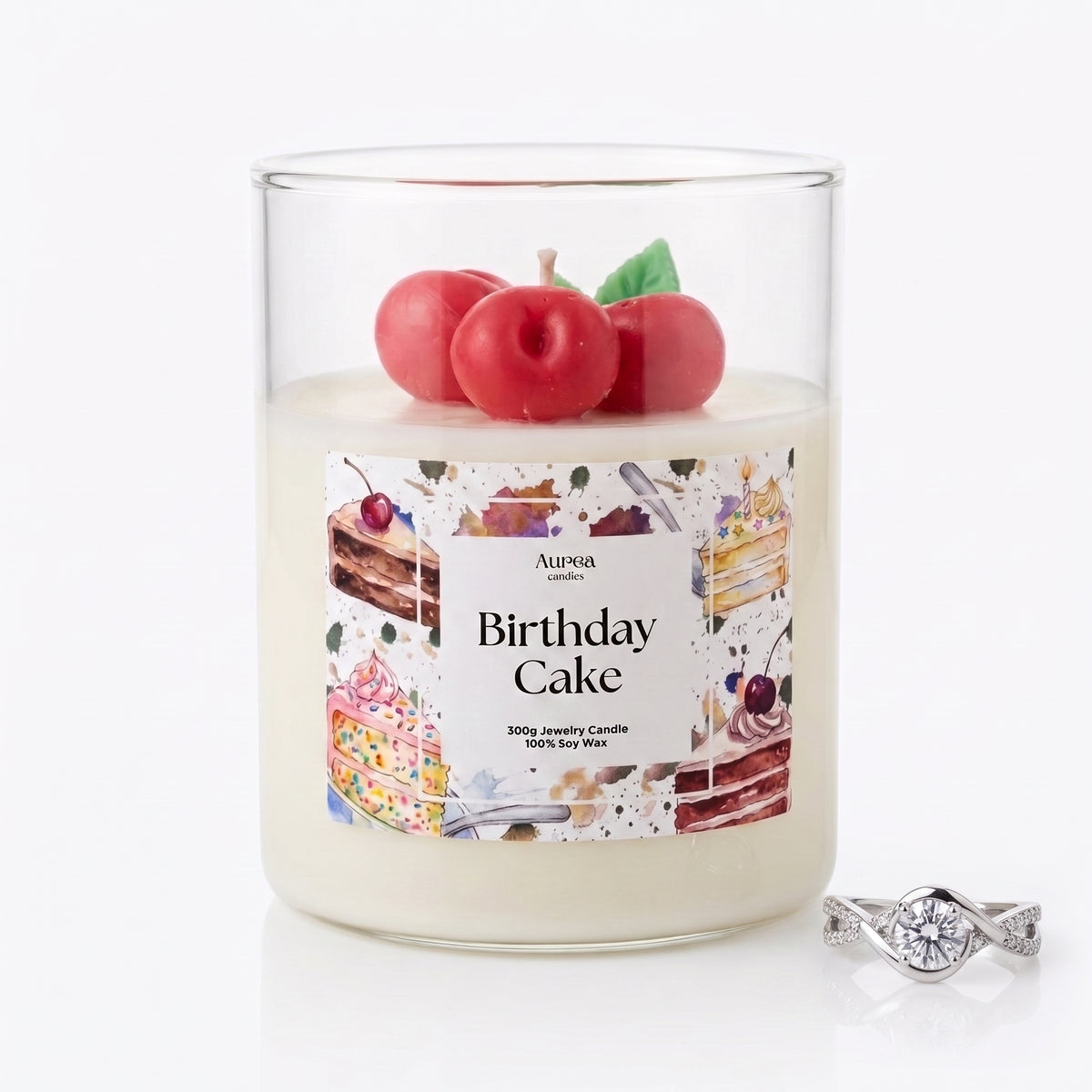 Birthday Cake - Jewelry Candle