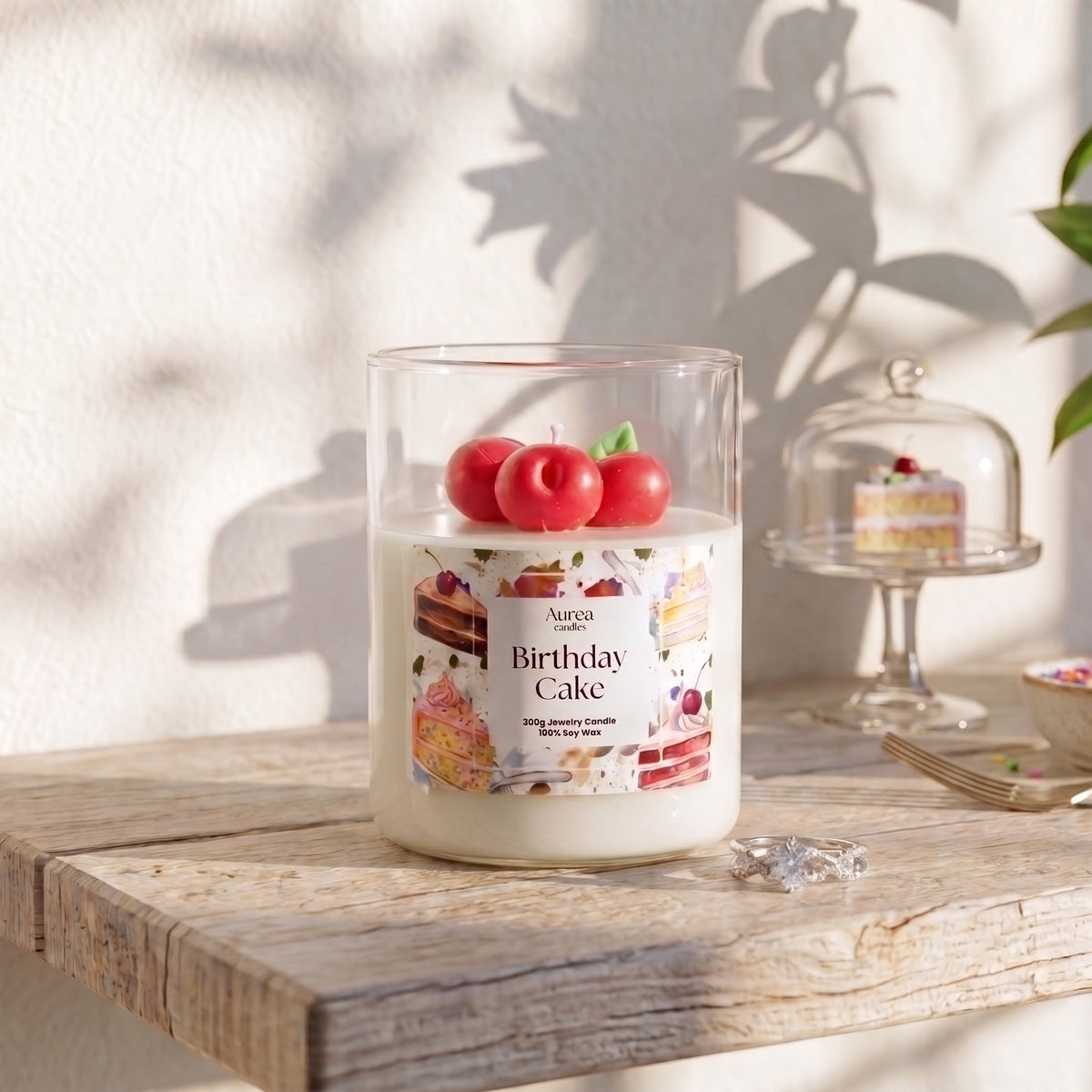 Birthday Cake - Jewelry Candle