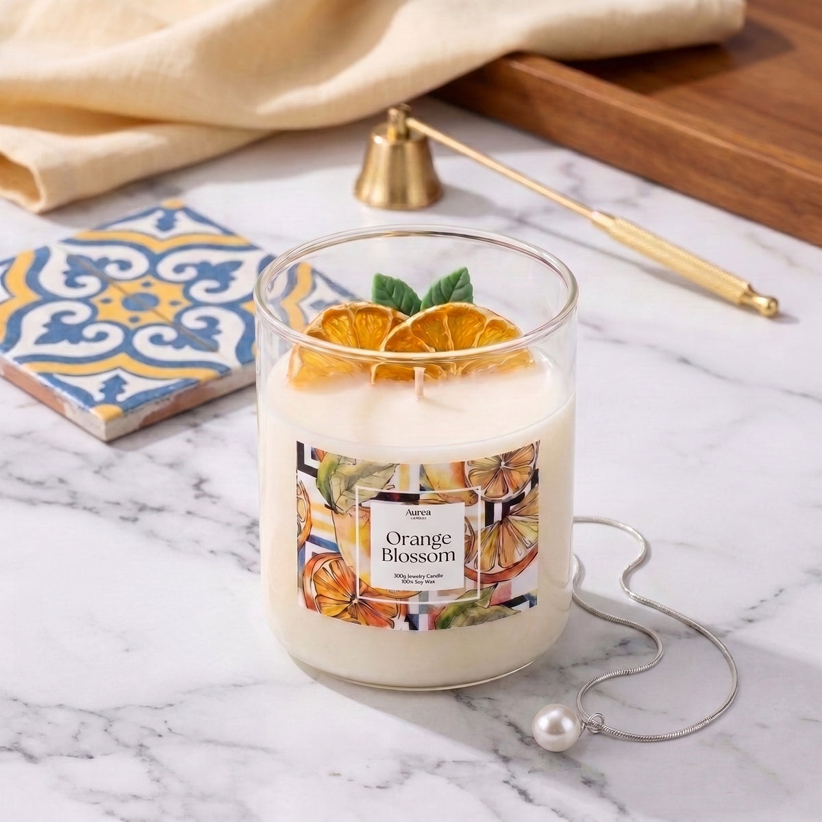 Orange Blossom - Jewelry Candle
