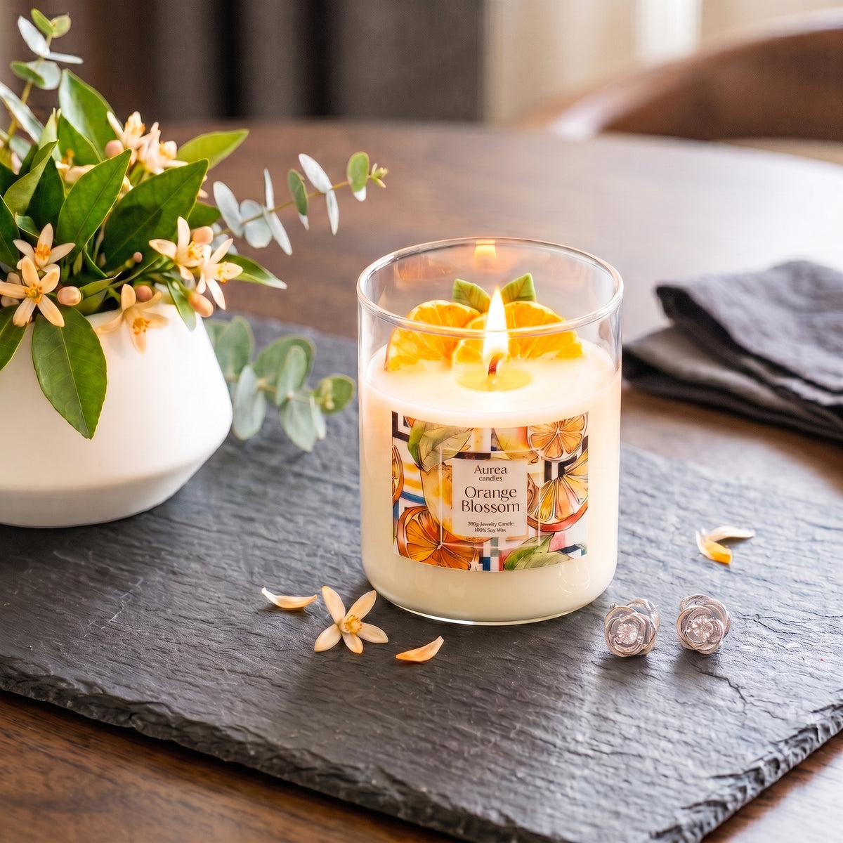Orange Blossom - Jewelry Candle