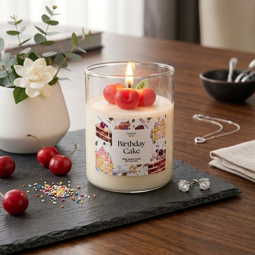 Birthday Cake - Jewelry Candle
