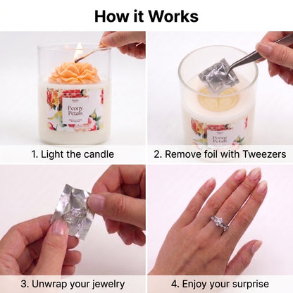 Peony Petals - Jewelry Candle