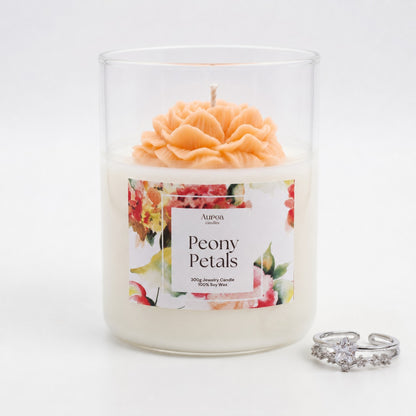 Peony Petals - Jewelry Candle
