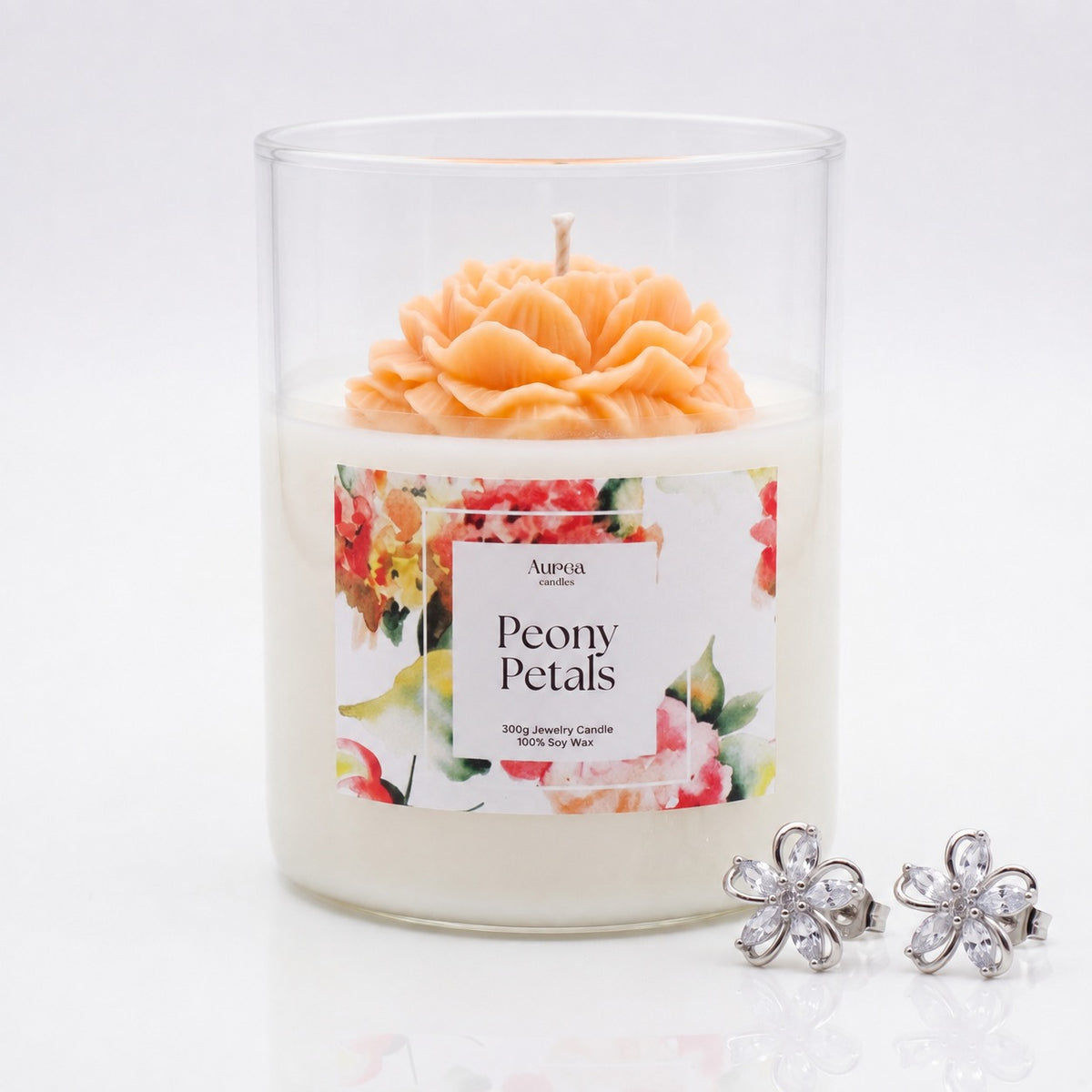 Peony Petals - Jewelry Candle