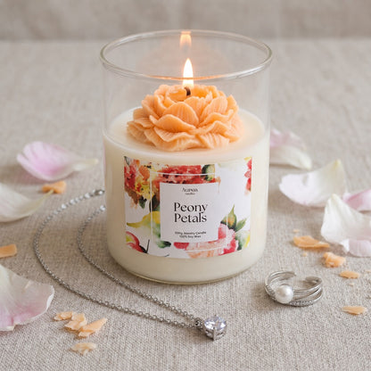 Peony Petals - Jewelry Candle